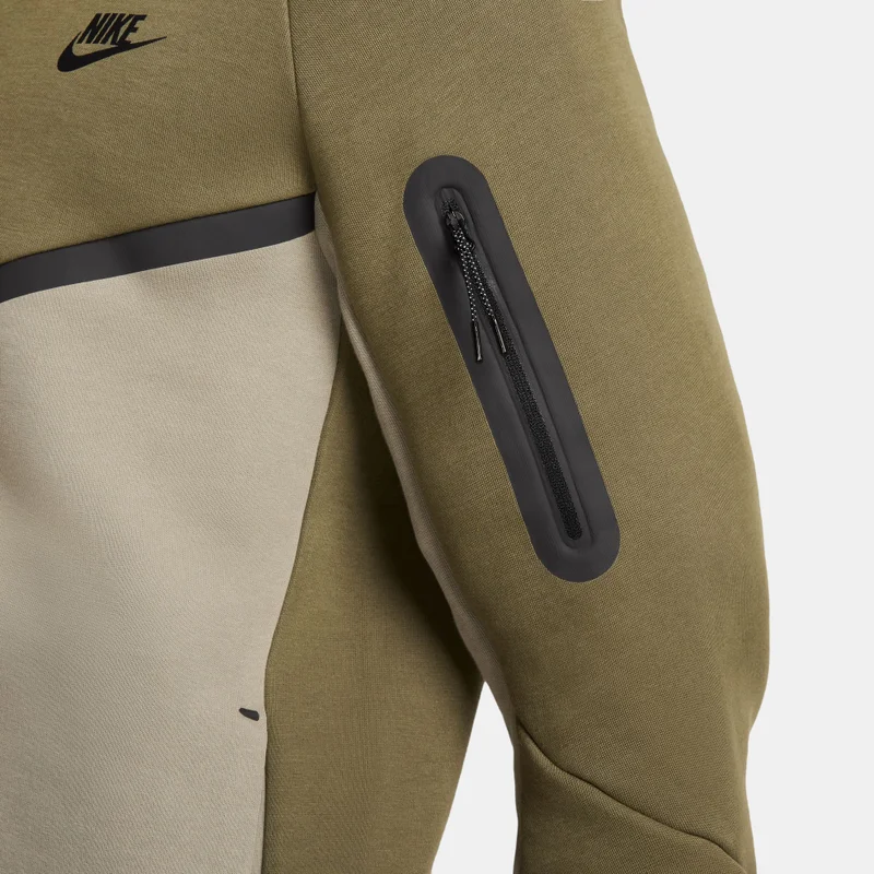 Nike Green Men's Tech Full-Zip Windrunner Hoodie for Men | Best Price UAE