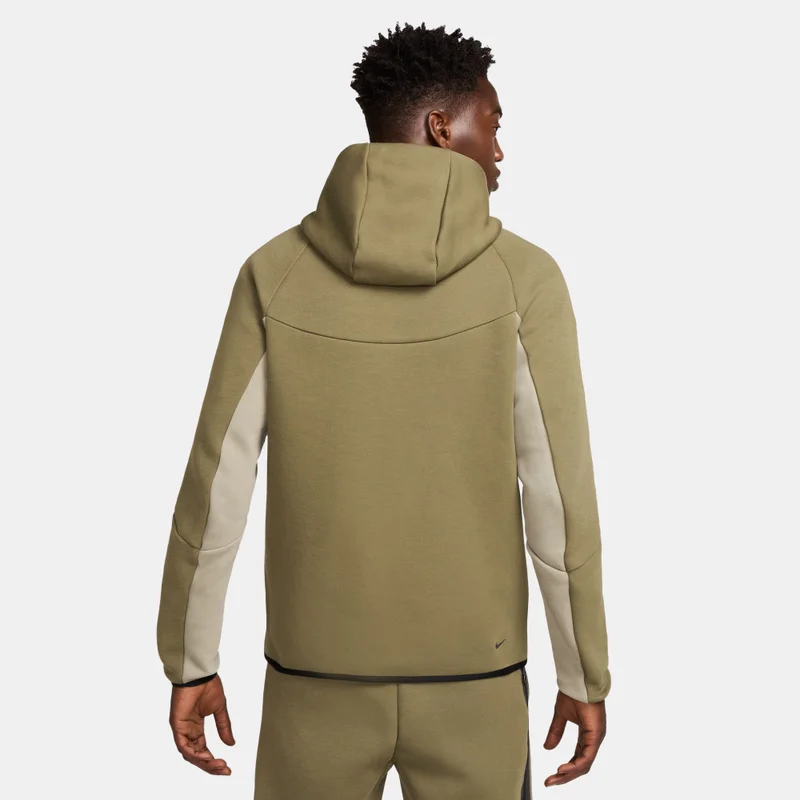 Nike Green Men's Tech Full-Zip Windrunner Hoodie for Men | Best Price UAE