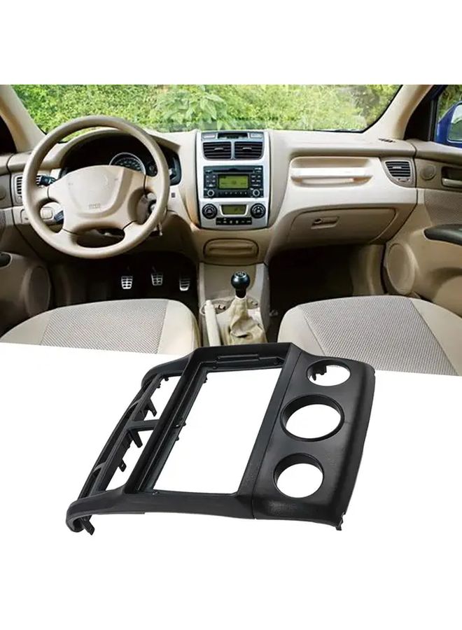 9 Inch 2 Din Car Radio Dash Panel Frame And Faceplate Kit For Kia Sportage 2005 2010 Left Hand Drive MP5 DVD Compatible Direct Fit Steering Wheel Replacement Housing No Electronics B Set - Image 5