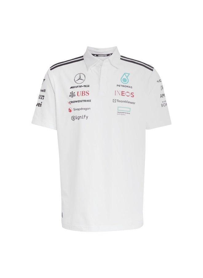 Adidas Adidas Mer Tm Polo Wm White Motorsport Polo Shirts For Men Xs  - Image 1