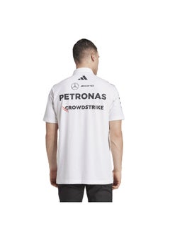 Adidas Adidas Mer Tm Polo Wm White Motorsport Polo Shirts For Men Xs  - Image 3