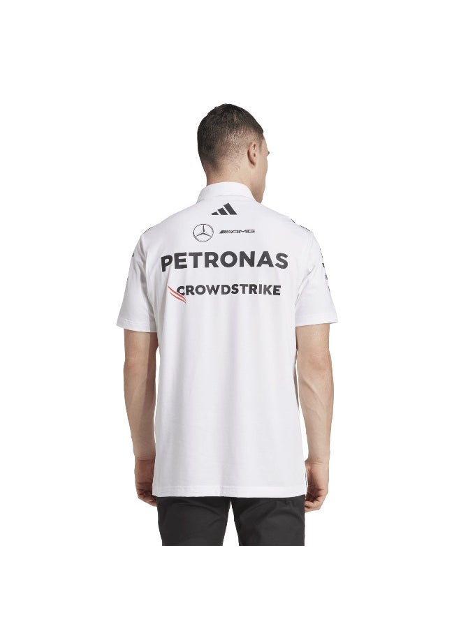 Adidas Adidas Mer Tm Polo Wm White Motorsport Polo Shirts For Men Xs  - Image 3