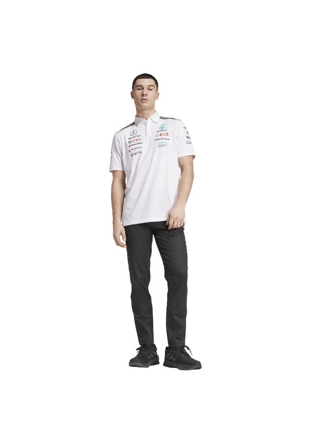 Adidas Adidas Mer Tm Polo Wm White Motorsport Polo Shirts For Men Xs  - Image 5