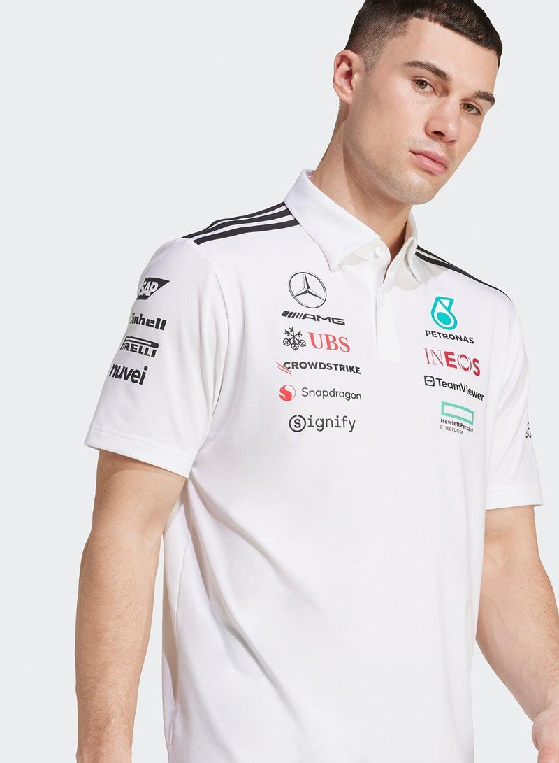 Adidas Mercedes - Amg Petronas Formula One Team Polo T-Shirt - Image 3