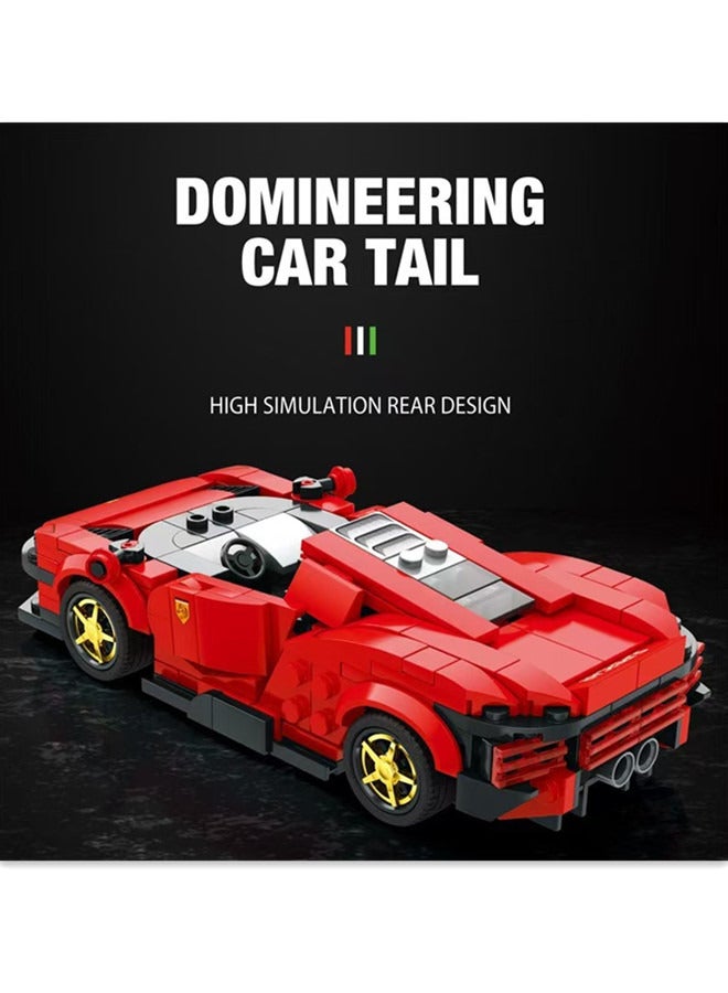 Race Sports Car Building Set, Car Building Toys, Model Race Car Toy Building Blocks Kit,Collectible Racing Vehicle Set,Sports Car Model for Kids, Teens,Boys,Adults(306pcs) - Image 3