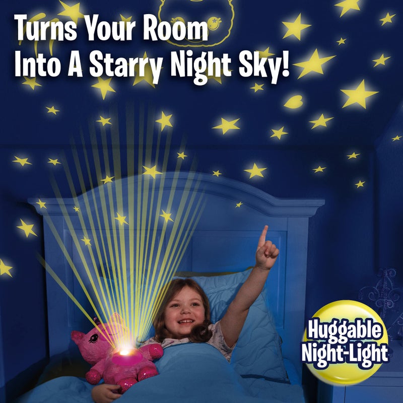 Ontel Star Belly Dream Lites, Stuffed Animal Night Light, Magical Pink And Purple Unicorn - Projects Glowing Stars & Shapes In 6 Gentle Colors, As Seen On TV - Image 4
