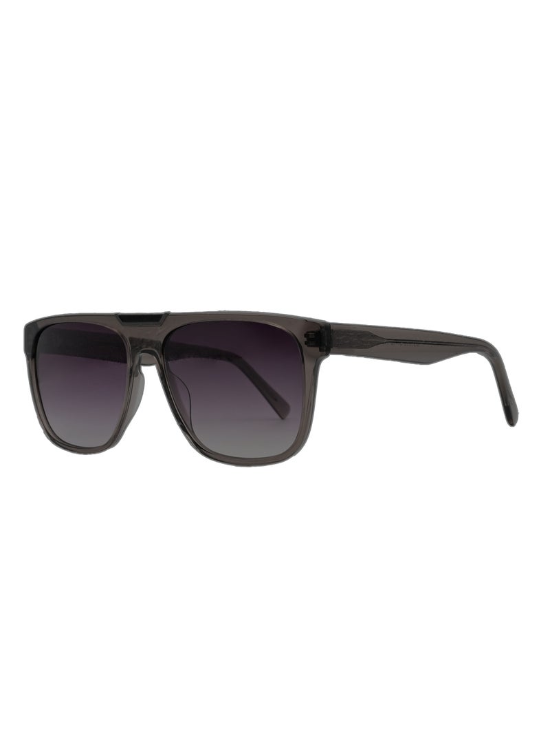 DLS Sunglasses for men and women - Aviator Acetate Frame with UV protacted lenses multipurpose use (MS7010-C4) - Image 1