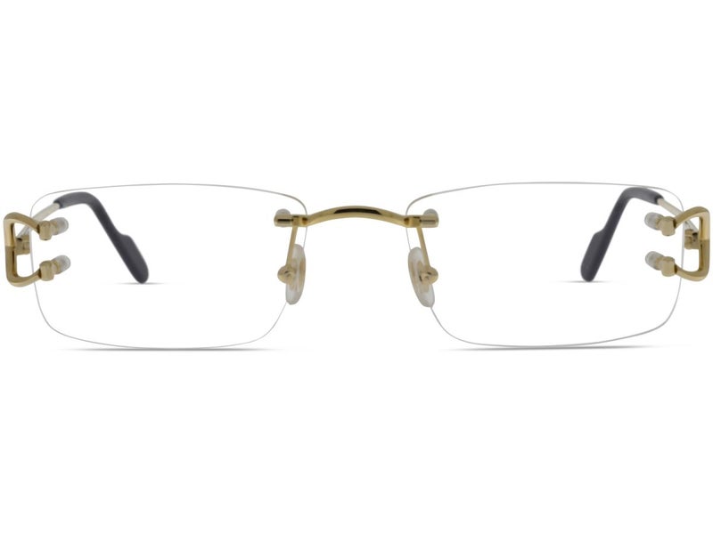 Cartier Rectangle Style Eyeglasses Frame - Image 2