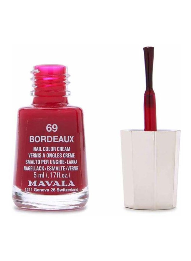 Mavala Mini Color Nail Polish 69 Bordeaux - Image 2