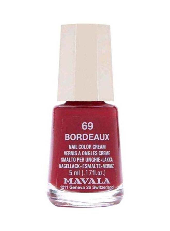 Mavala Mini Color Nail Polish 69 Bordeaux - Image 1