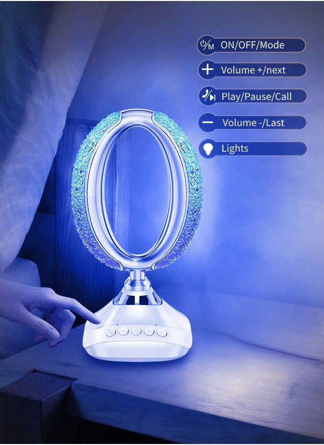 بيستيس  - مصباح طاولة مع مكبر الصوت LED 16 لون لمس مصباح - Image 1