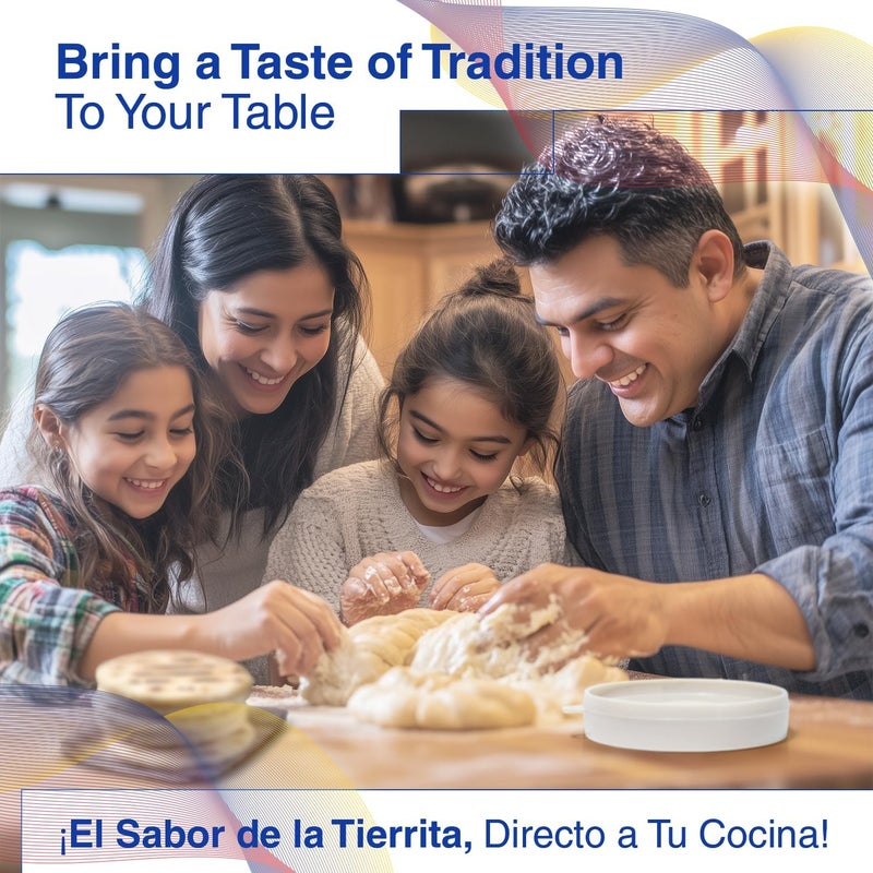 TRAITOOLS Molde para Arepas – 3 Sizes (5.9", 4.3", 3.1") & Double Thickness for Perfect Arepas Colombianas, Gorditas, and More – Durable, Food-Safe, Easy-to-Clean Kitchen Tool - Image 4