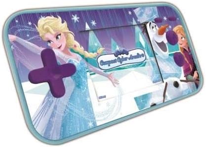 Lexibook Disney Frozen Elsa Compact Cyber Arcade® Portable Gaming Console for Kids – 150 Built-in Games, Colour LCD Screen, Battery Operated Handheld Game Console, Elsa & Anna Theme Travel Gaming Device, Blue - Image 4