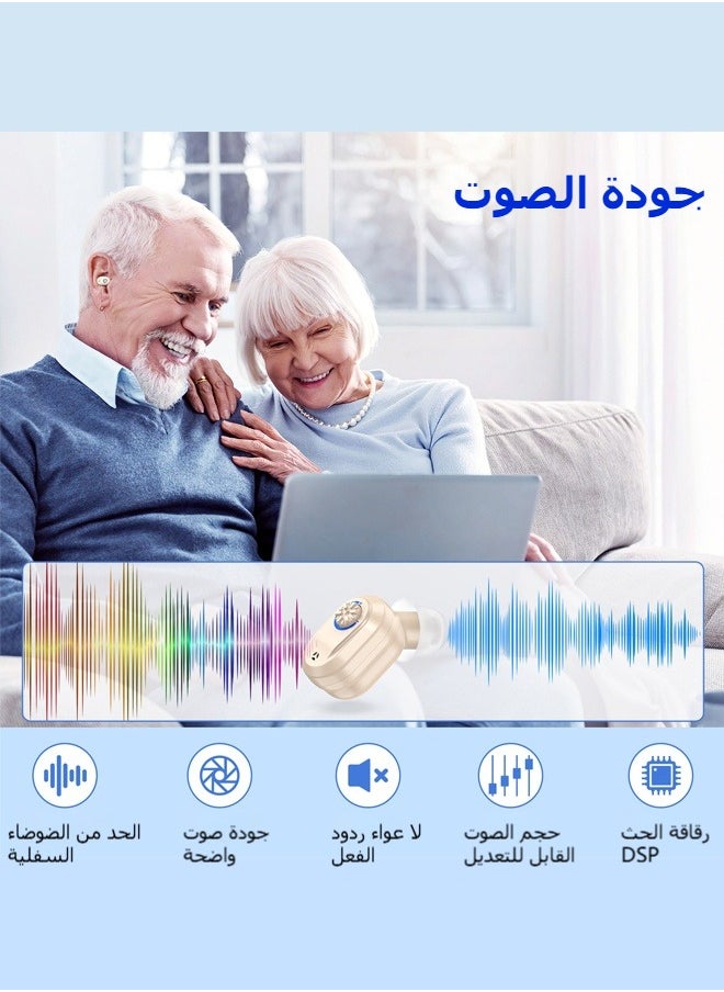 Kfcop - Hearing Aids Rechargeable Devices for Old People Mini Sound Amplifier Device - Image 1