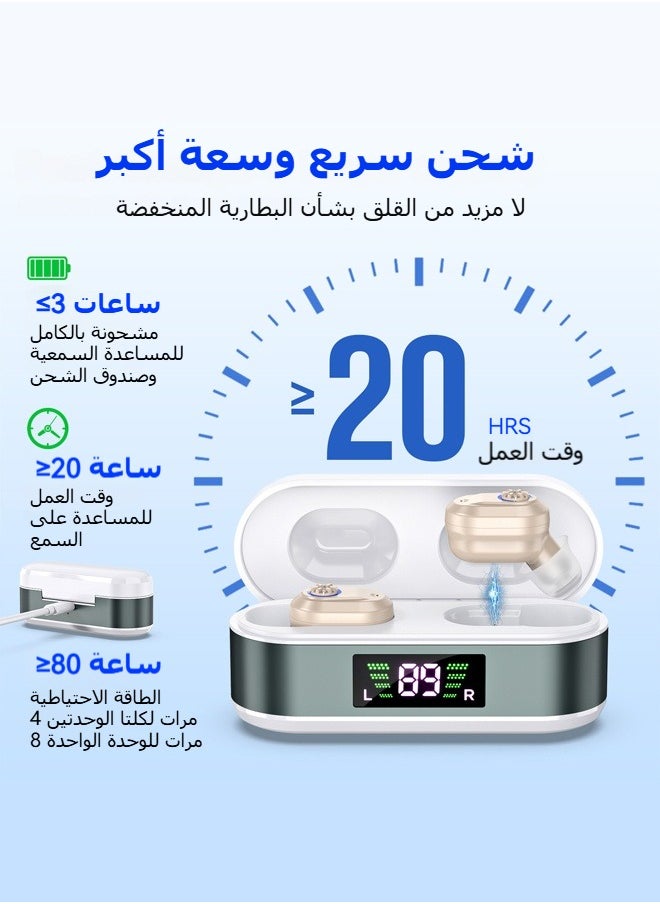 Kfcop - Hearing Aids Rechargeable Devices for Old People Mini Sound Amplifier Device - Image 1