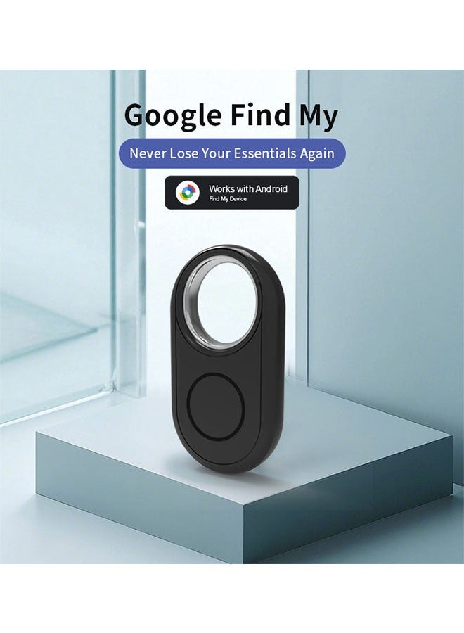 Smart Tag for Android, Bluetooth Tracker, Item Locator for Kids, Dogs, Briefcase, Computer, Wallet, Keys, Pets Cats, Compatible with Samsung, HUAWEI, Xiaomi, Vivo, Oppo, ets, Google, Black  - Image 2