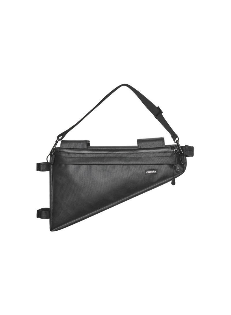 Electra Bicycle Company Triangle 2.7L Water-Resistant Bicycle Frame Bag with Shoulder Strap, Black - Image 3
