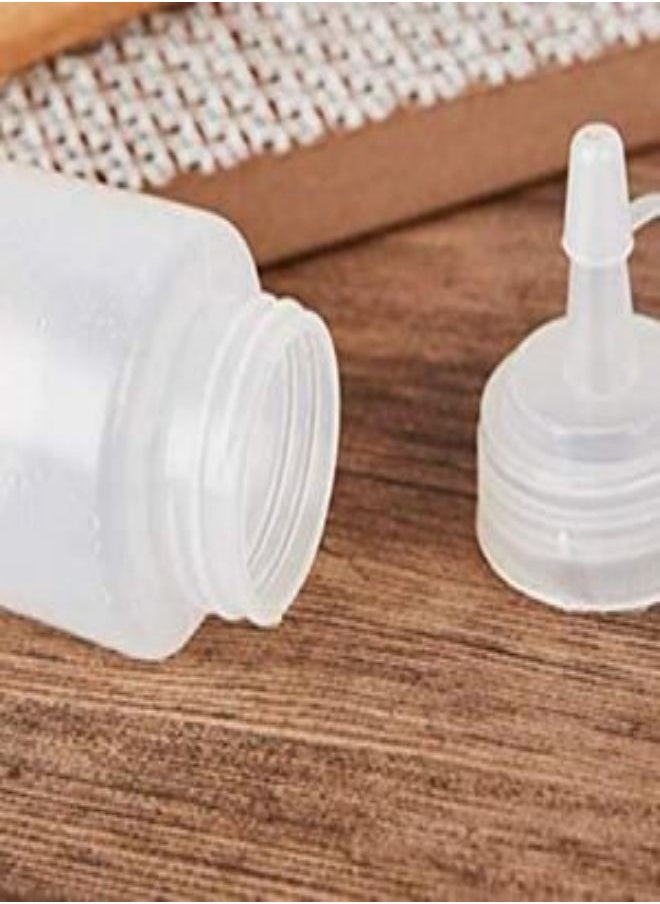 Arabest - Plastic squeeze condiment bottle with lid squeeze dispensing bottle condiment dispenser for sauce barbecue ketchup mustard cream honey salad - Image 1