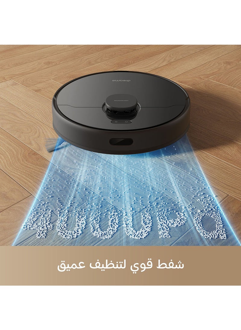 Dreame - Dreame D9 Max Robot Vacuum Cleaner and Mop, 4000Pa Strong Suction, Vacuum Robot Sweep and Mop 2-in-1, 150min Runtime, Multi-floor Mapping, Lidar Navigation, Alexa/App/WIFI Control - Image 1