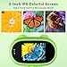 TINYLENS GreenPeek Microscope for Kids with 2 Screen 1000x Portable Pocket Digital Kids Mini Scope 16GB Card Kids Educational Science Kit Gift for Kids 412 Green - Image 4