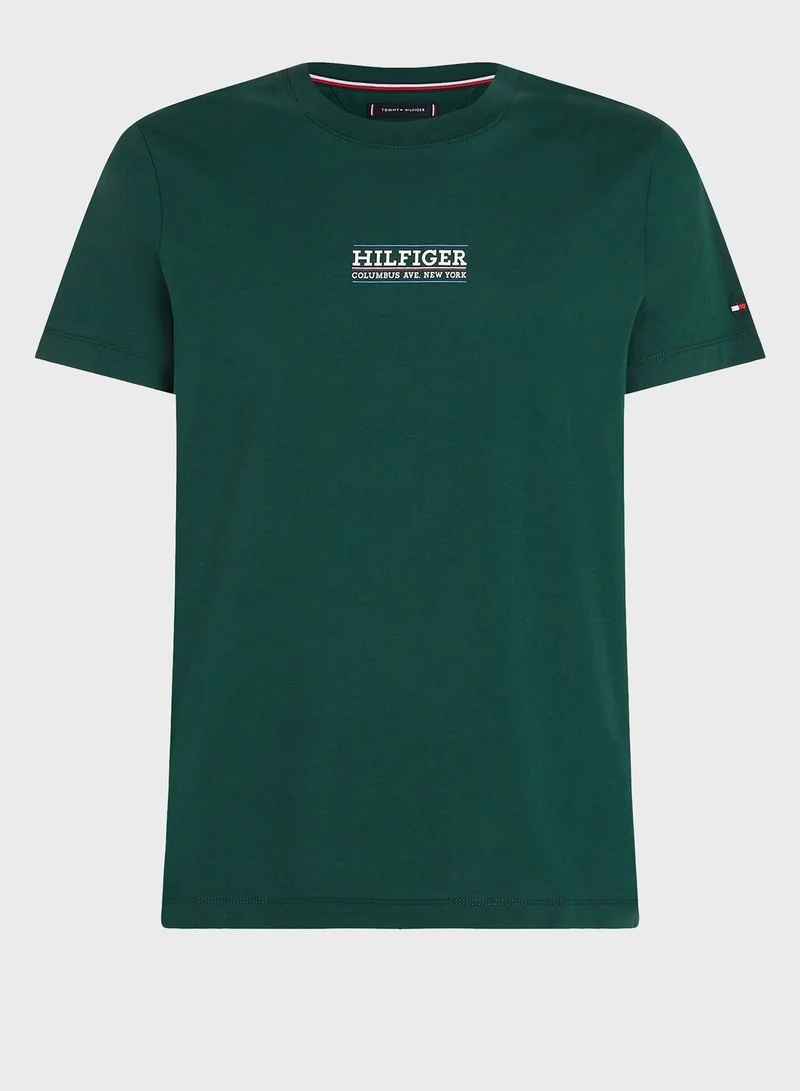 TOMMY HILFIGER Logo Crew Neck T-Shirt