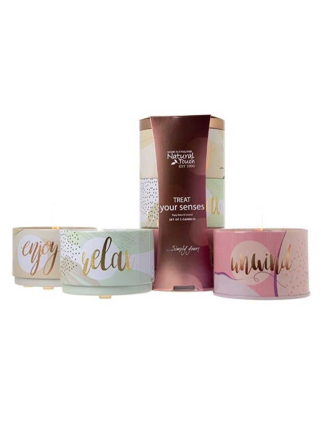 ناتشورال تاتش الاحساس  تشكيلة شموع