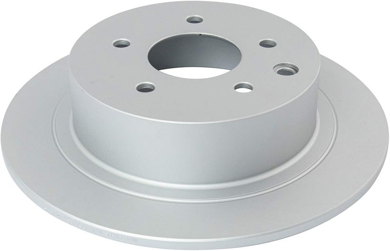 TRQ Rear Brake Rotor Set G Coated Solid Compatible with 2002-2024 Nissan Altima 2011-2017 Juke 2004-2008 Maxima 2007-2019 Sentra - Image 5