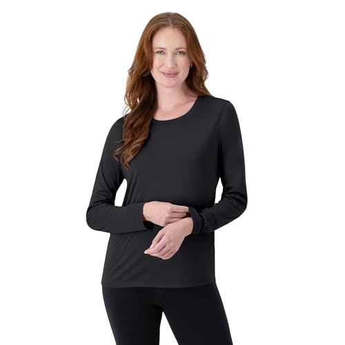 Hanes womens Sport Cool Dri Performance Long Sleeve T-shirt Shirt, Black, X-Large US - Image 5