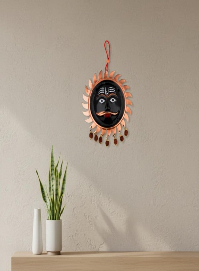 Yoshiva Home Vastu Sun Wall Hanging Vastu Talisman for Home, Office for Good Luck Charm | Brass Surya Narayana Vastu Dosh Nivaran Yantra, Evil Eye Protection, Positive Energy (Size: 5 Inch) - Image 5