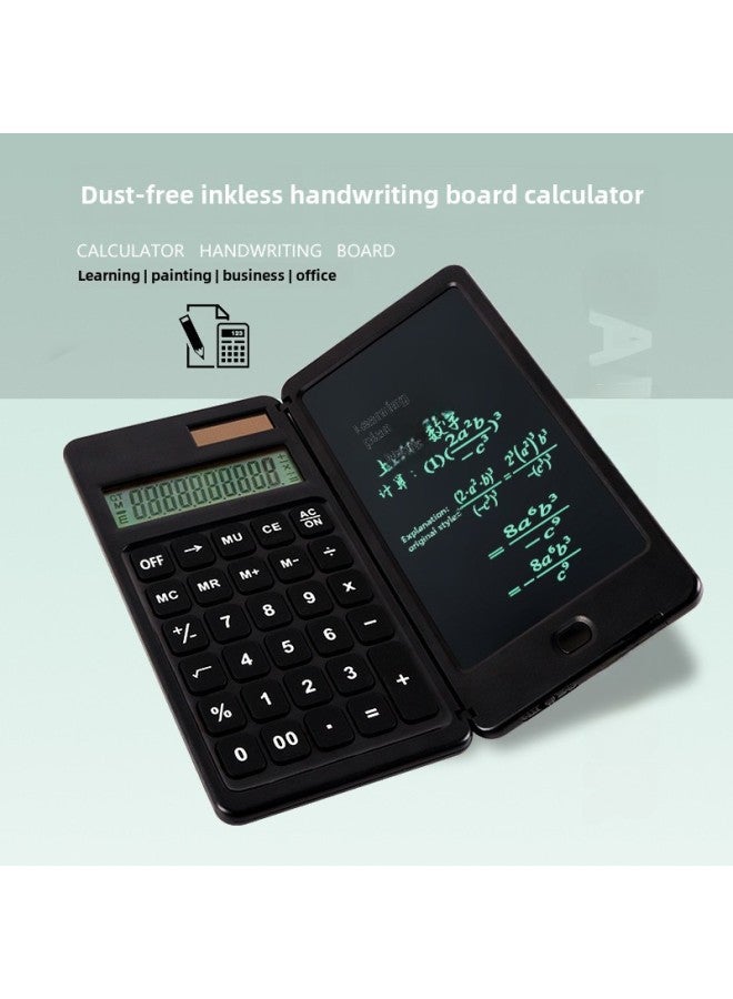 New Calculator Writing Pad Learning Office Business Gift Folding Portable Memorandum Writing Pad Calculator - Image 1