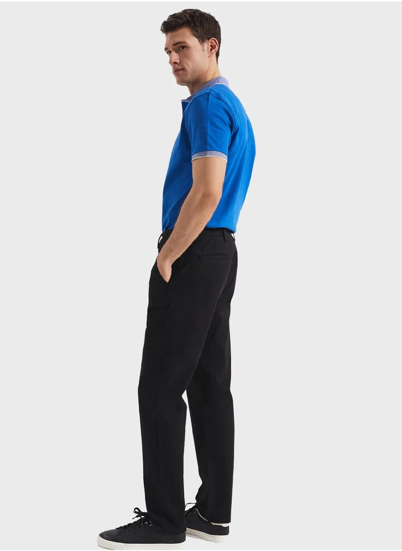 جون Essential Straight Fit Trousers