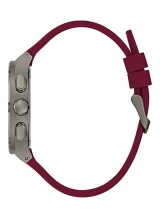 Headline Men’s Burgundy Grey Multi-function Silicone Strap Watch GW0571G4 - 42mm - view 2