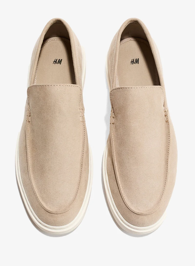 H&M Moccasin-seam loafers