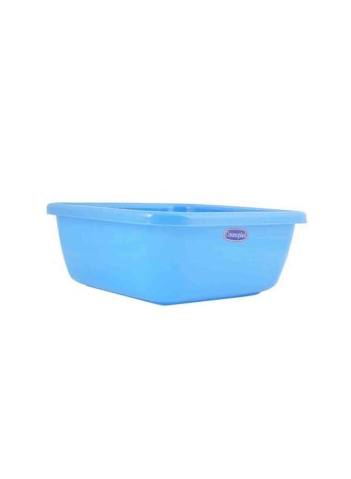 Cosmoplast Square Basin Tub IFHHBS002LB Light Blue 9L - Image 1