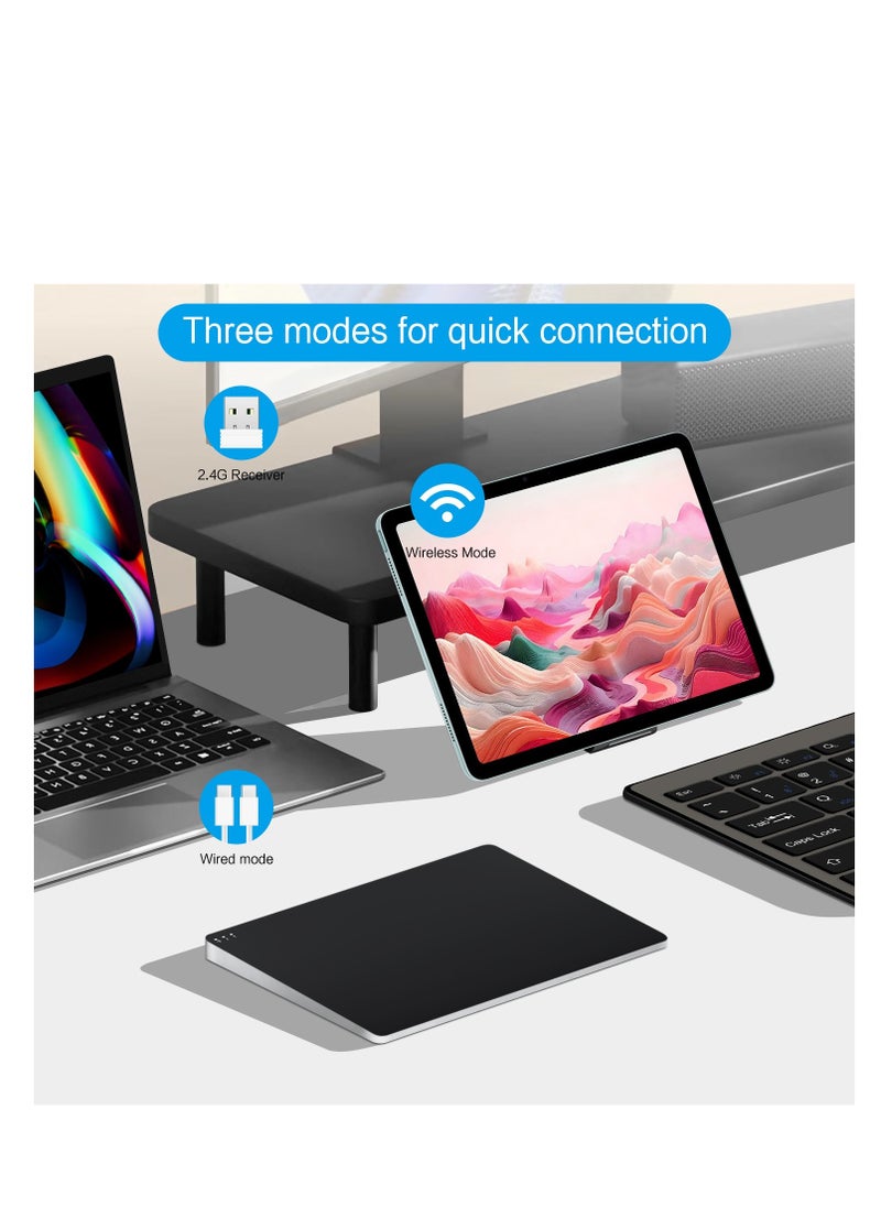 Generic Magic Trackpad Edition Multi-Gesture Touchpad Wireless Bluetooth Win 11 Mouse Mac os  - Image 3