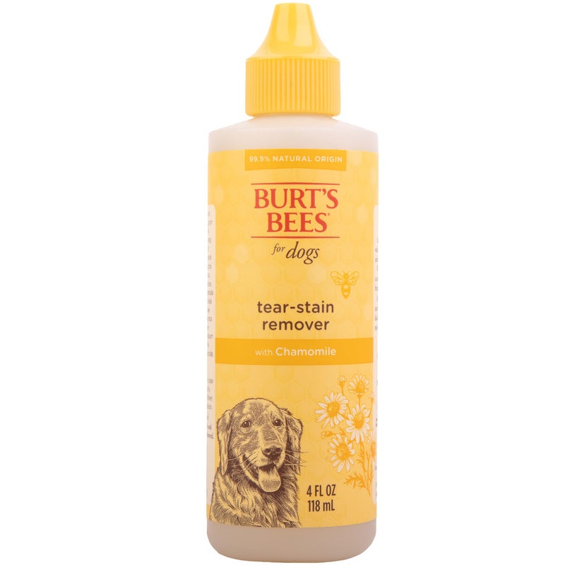 BURT'S BEES FOR PETS Tear Stain Remover for Dogs with Chamomile, 99.9% Natural Origin Formulas, Dog Tear Stain Remover, Dog Eye Cleaner 4 oz - Image 1