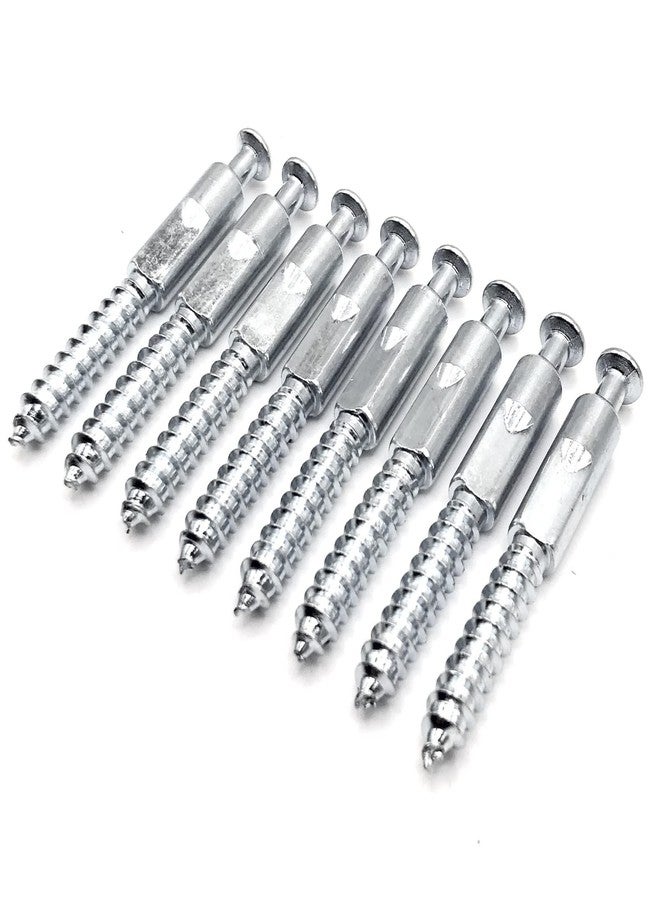 ReplacementScrews براغي بديلة لتجميع وتد التثبيت/برغي قفل الكامة متوافق مع قطعة ايكيا رقم 123491 (إطارات سرير MALM) (عبوة من 8 قطع) - Image 2