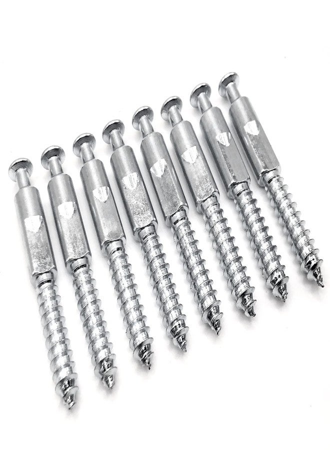 ReplacementScrews براغي بديلة لتجميع وتد التثبيت/برغي قفل الكامة متوافق مع قطعة ايكيا رقم 123491 (إطارات سرير MALM) (عبوة من 8 قطع) - Image 3