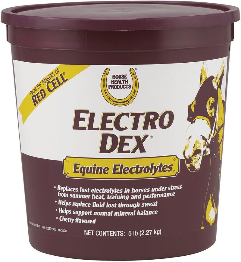 Farnam Horse Health Electro Dex Equine Elecrolytes, 5-Pound, Pink - Image 1