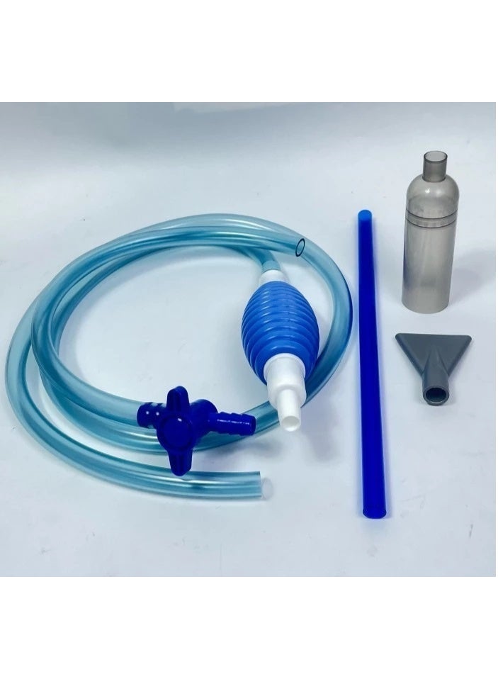 Yee Aquarium Water Changing Suction Pipe | 2.6M Siphon Hose with Adjustable Flow Valve | Easy Water Change & Gravel Cleaning for Freshwater & Saltwater Fish Tanks (YPJ-266) - Image 2