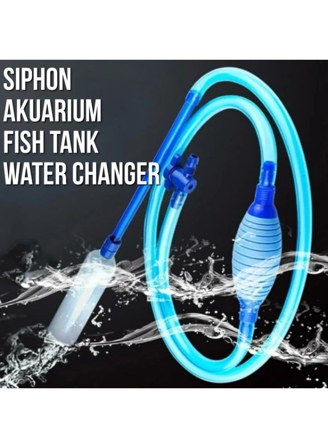 Yee Aquarium Water Changing Suction Pipe | 2.6M Siphon Hose with Adjustable Flow Valve | Easy Water Change & Gravel Cleaning for Freshwater & Saltwater Fish Tanks (YPJ-266) - Image 3