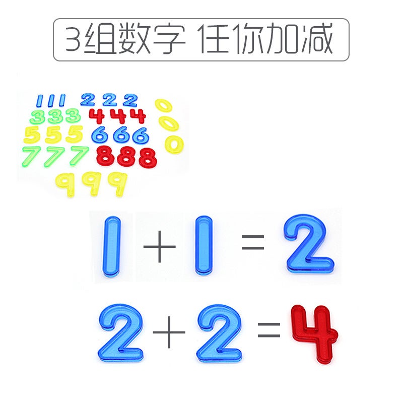7.6Cm Transparent Numbers 30 Infants And Young Children Early Education Educational Toys Extra Large Number Graphics - Image 3