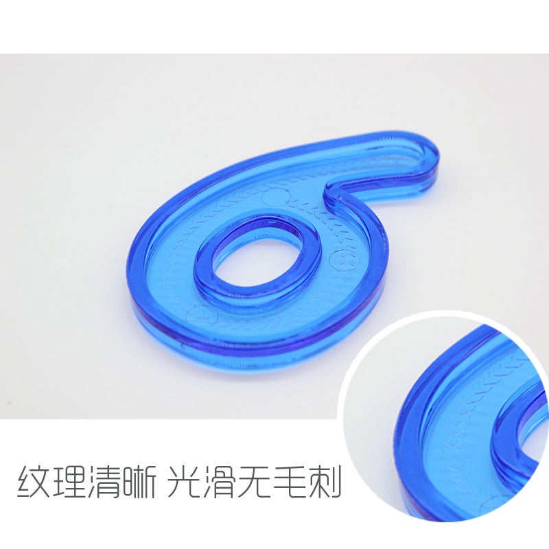 7.6Cm Transparent Numbers 30 Infants And Young Children Early Education Educational Toys Extra Large Number Graphics - Image 4