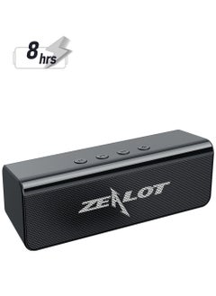 Zealot ZEALOT S31 10W Bluetooth Speakers, Outdoor Portable Subwoofer Speaker,  1800mAh Battery 8 Hours Playtime Loud Stereo Booming Bass, For TV/ Mobile Phone/ Tablet  - Image 1