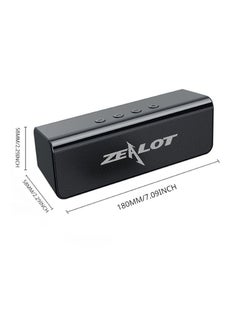 Zealot ZEALOT S31 10W Bluetooth Speakers, Outdoor Portable Subwoofer Speaker,  1800mAh Battery 8 Hours Playtime Loud Stereo Booming Bass, For TV/ Mobile Phone/ Tablet  - Image 2