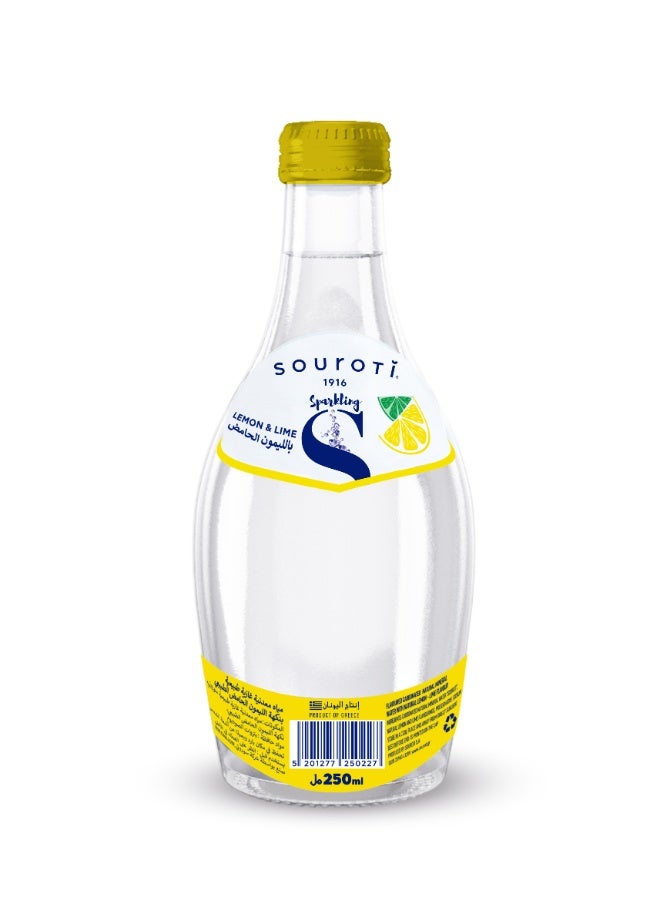 souroti مياه سوروتي الفوارة بالليمون 250 مل × 6 - Image 2