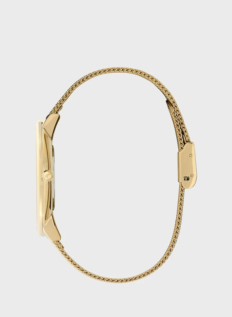 OLIVIA BURTON Ultra Slim Mesh Strap Analog Watch