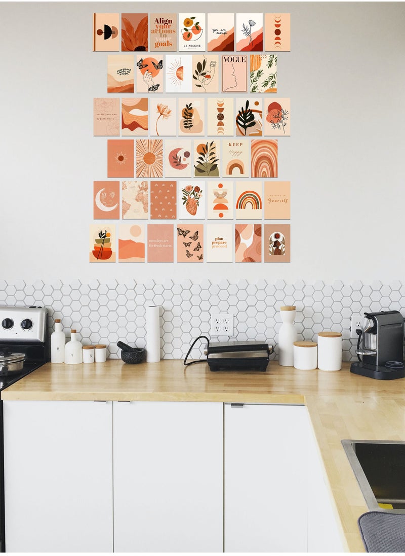 LOWHA Posters Wall Collage Kit, Album Cover, 40 Pieces Cardstock Thick Paper Posters, Multicolor Art 14.8x20cm  - Image 3