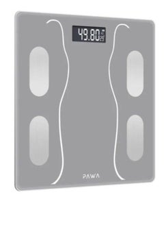 Pawa Smart Body Scale with Body Analysis App – Grey  - Image 1