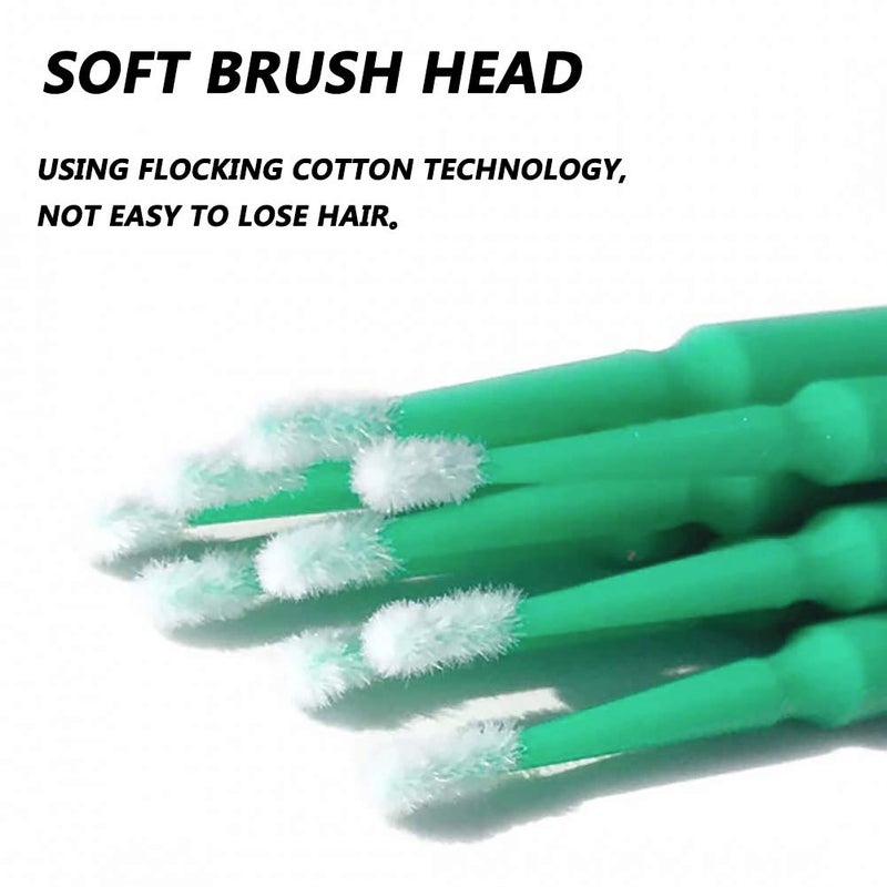 ACKLLR 100 Pack Phone Charge Port Cleaning Tool kit,Bendable Mini Soft Round Brushes Cleaner Compatible with iPhone 11 Pro Speaker Tablet Camera Laptop Computer Smartphone - Image 2